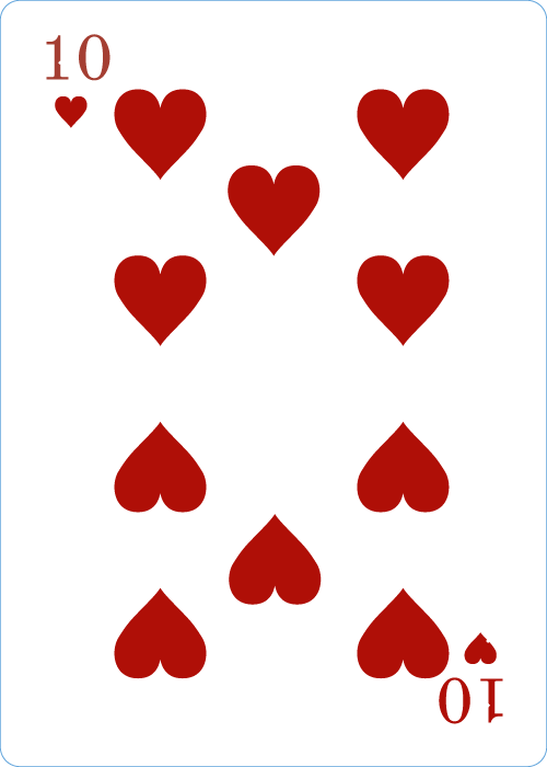 ten hearts
